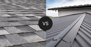 asphalt vs metal roofing