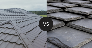 tile vs slate roofing